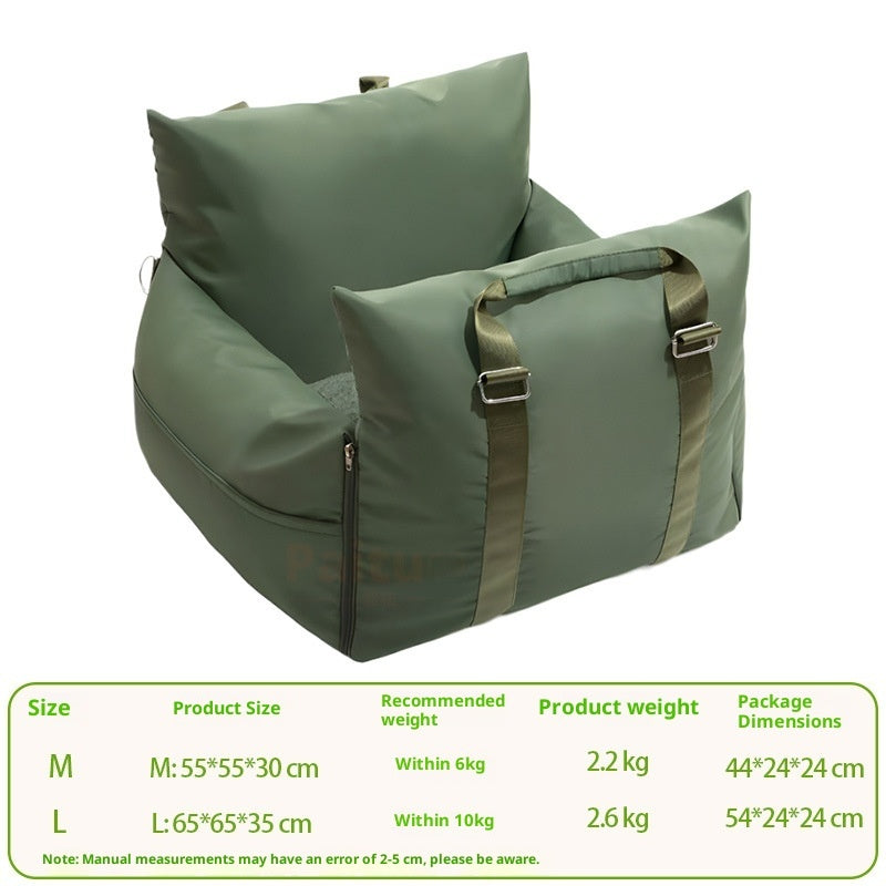 Cama de Auto Impermeable para Mascotas, Viajes Sin Estrés