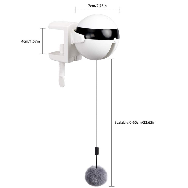 Bola Automática Elevable para Diversión Felina