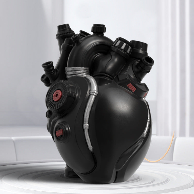 Florero Corazón Futurista: Arte Tecnológico para tu Hogar