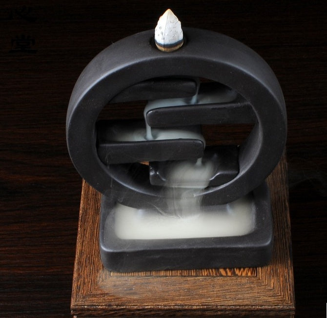 Incienso Decorativo con Cascada: Ambiente Zen en Casa