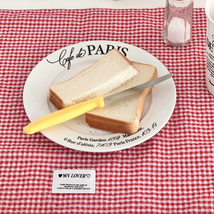 Mantel Individual de Algodón: Fondo Encantador para Fotos y Mesa