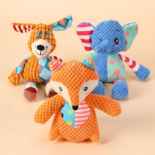 Juguete de Peluche Sonoro para Perros, Súper Resistente y Divertido