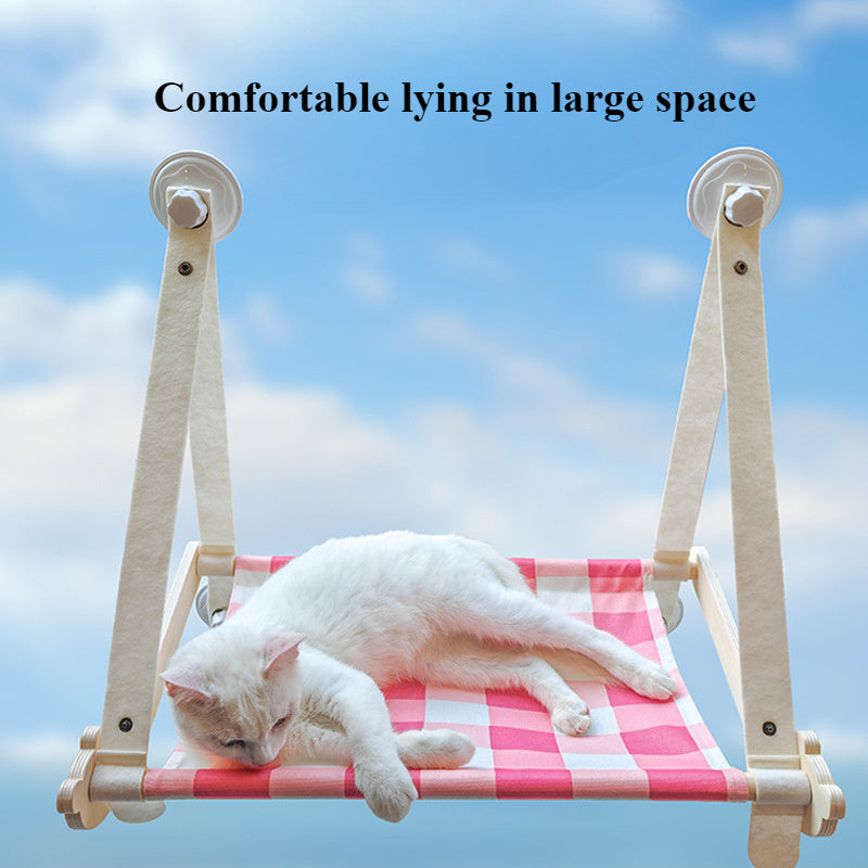 Cama Hamaca para Gatos con Vista al Sol