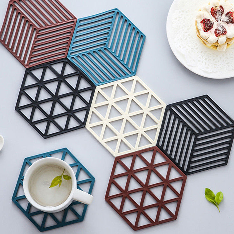 Posavasos de Silicona Modernos: Mantén Mesas Limpias y Elegantes