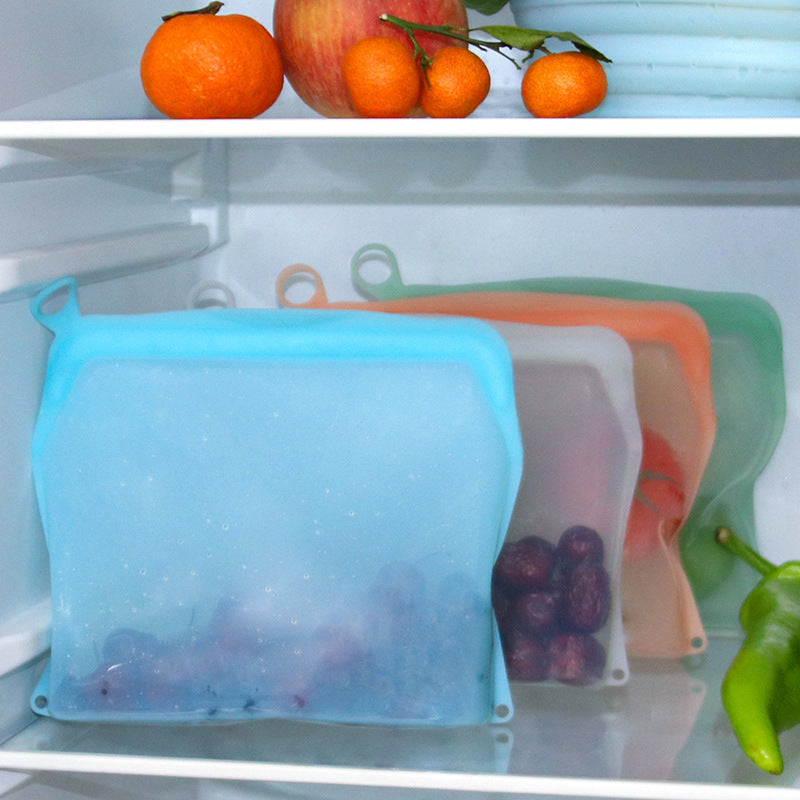 Bolsa Hermética de Silicona para Frutas y Verduras Frescas
