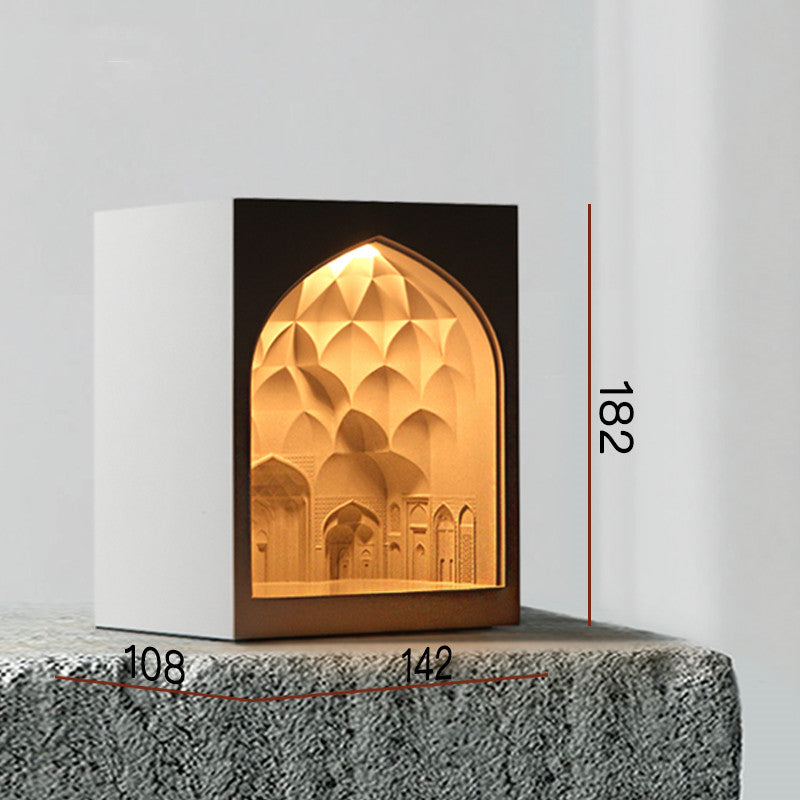 Lámpara de Mesa Estilo Arquitectura: Confort y Decoración