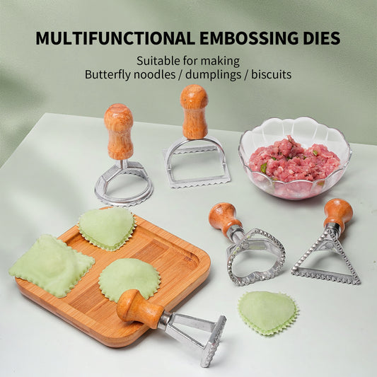 Set de Moldes Creativos: Dumplings, Galletas y Postres Fácil