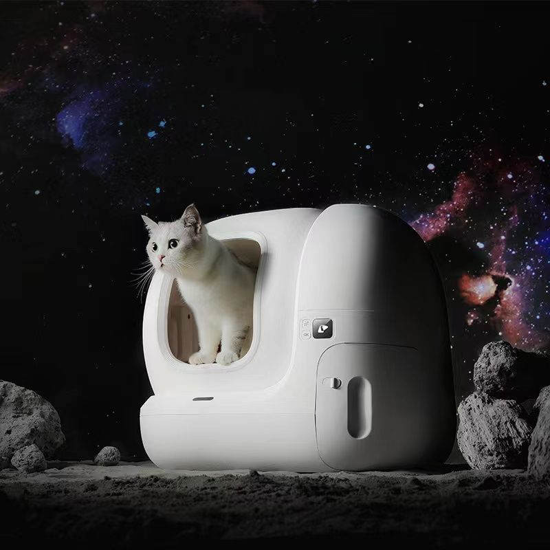 Arenero Automático Inteligente para Gatos, Limpieza Sin Esfuerzo