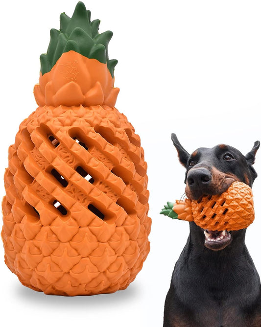 Juguete Piña Resistente para Perros con Mordida Fuerte