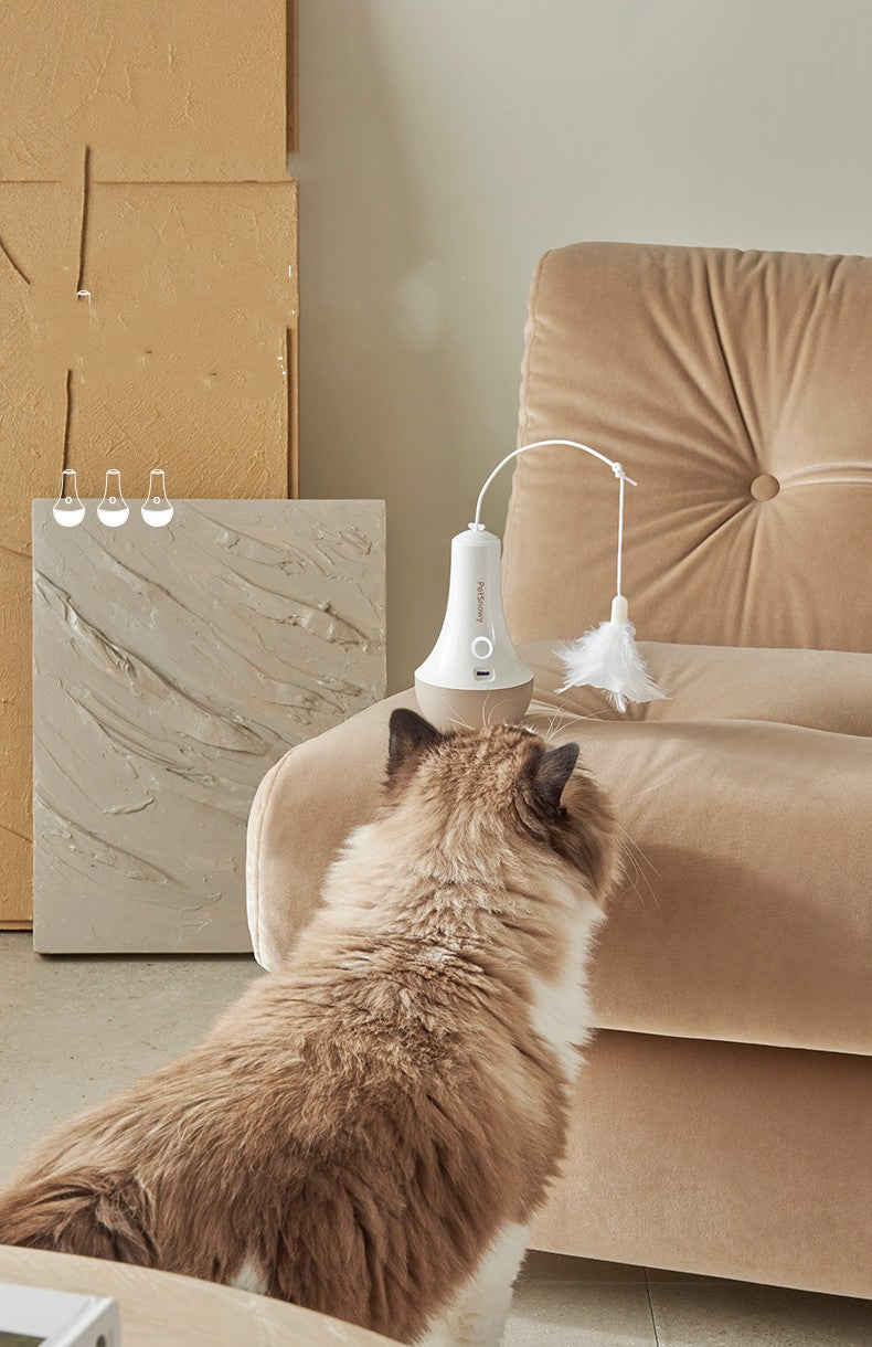 Juguete Eléctrico Inteligente para Gatos: Diversión sin Parar
