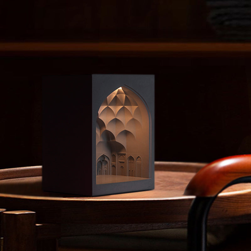 Lámpara de Mesa Estilo Arquitectura: Confort y Decoración