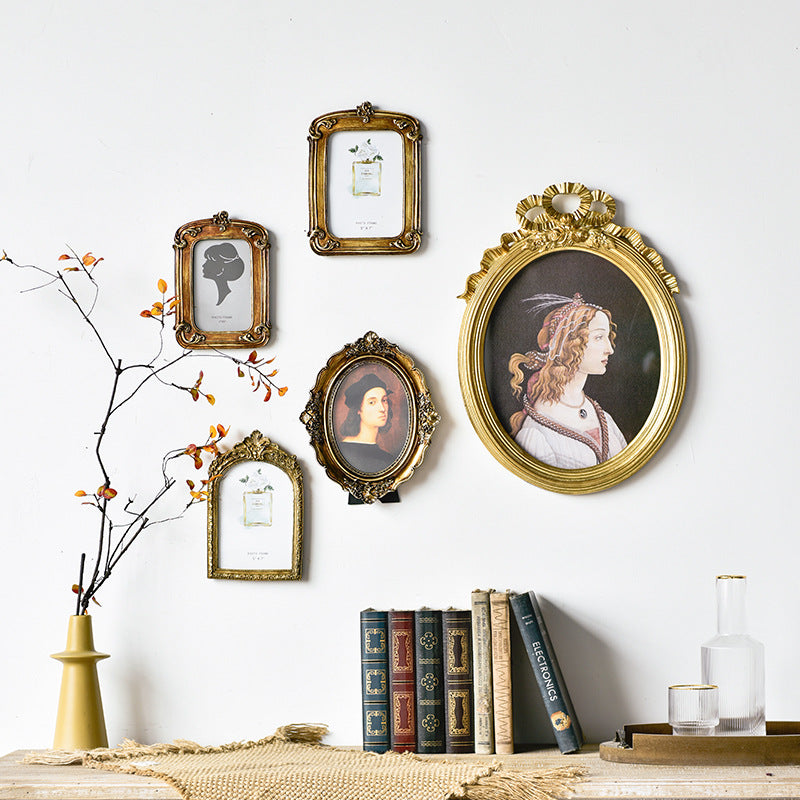 Marco Decorativo Retro para Pared: Recuerdos con Encanto