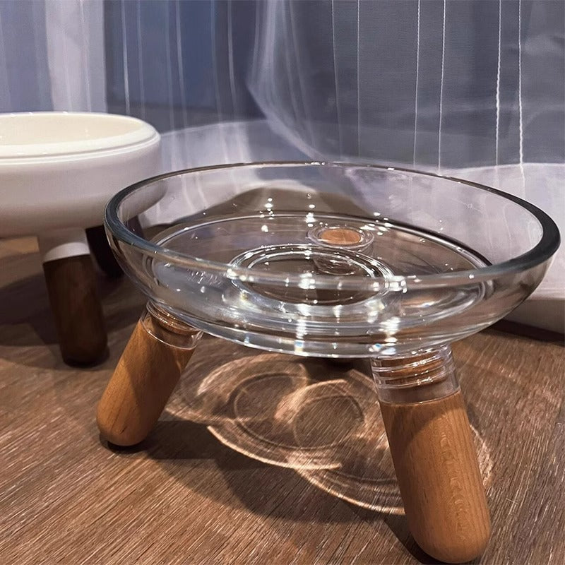 Plato Seguro y Estable para Mascotas con Protección Cervical