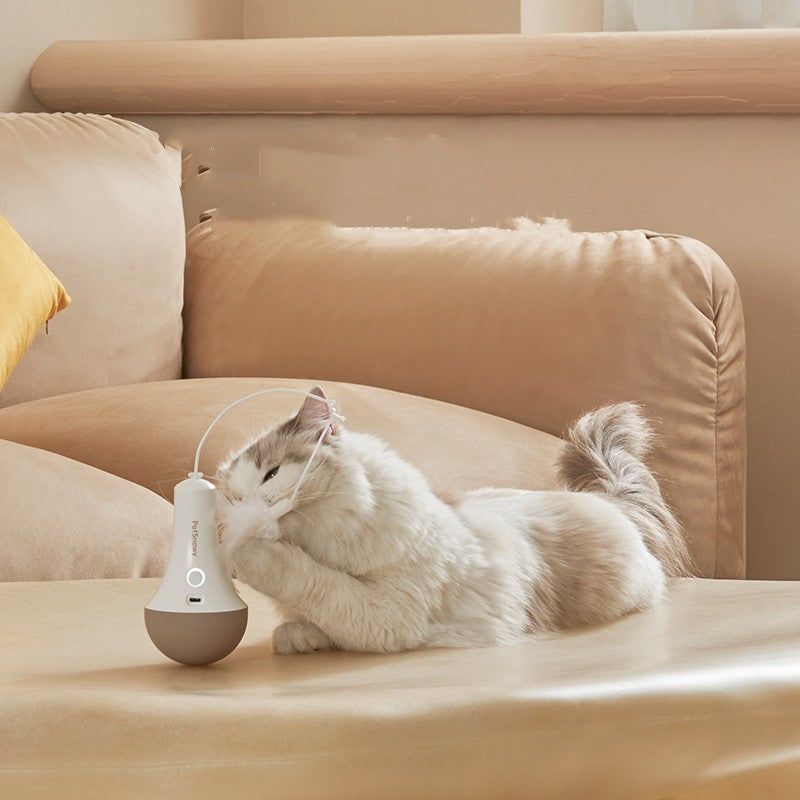 Juguete Eléctrico Inteligente para Gatos: Diversión sin Parar