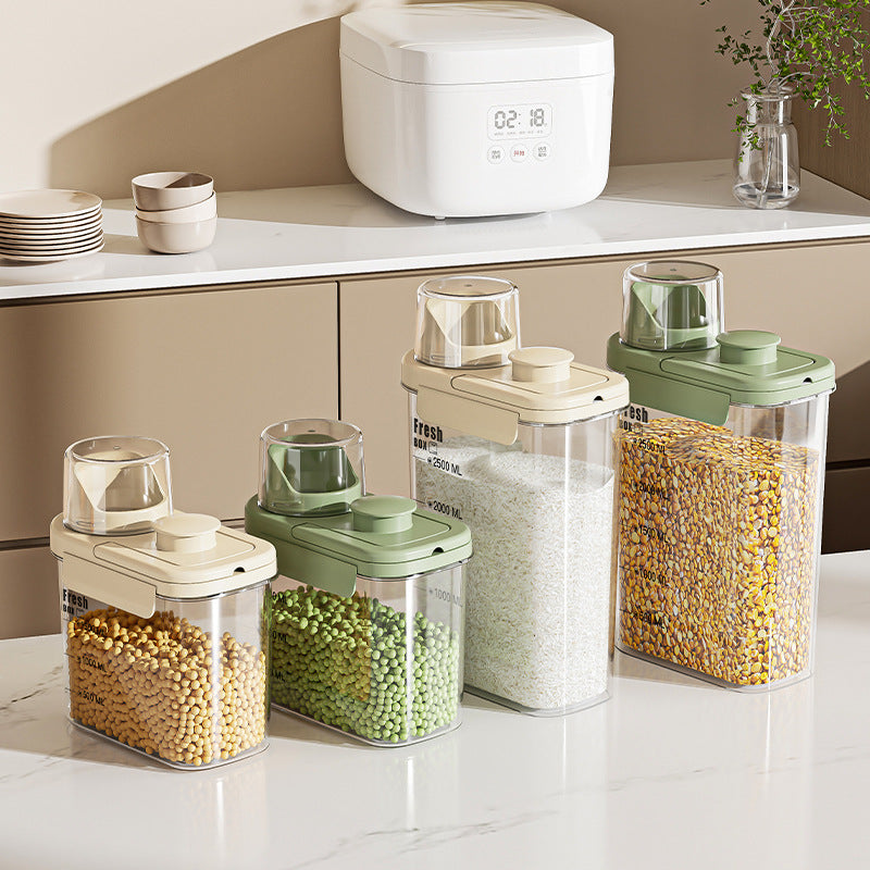 Tarro Hermético de Mano: Conserva Alimentos Frescos y Ordenados