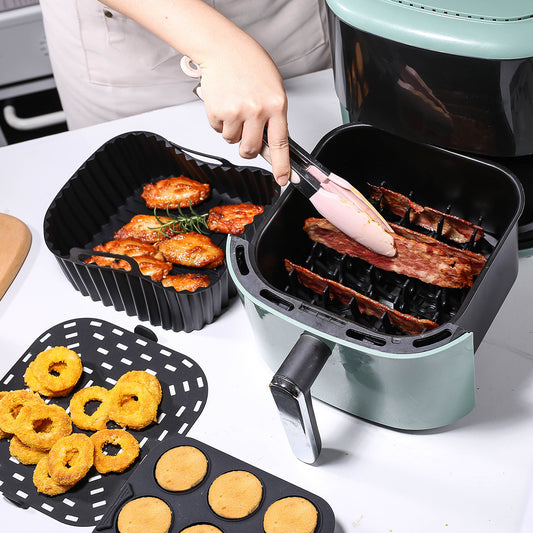 Bandejas Reutilizables Air Fryer: Prácticas y Modernas