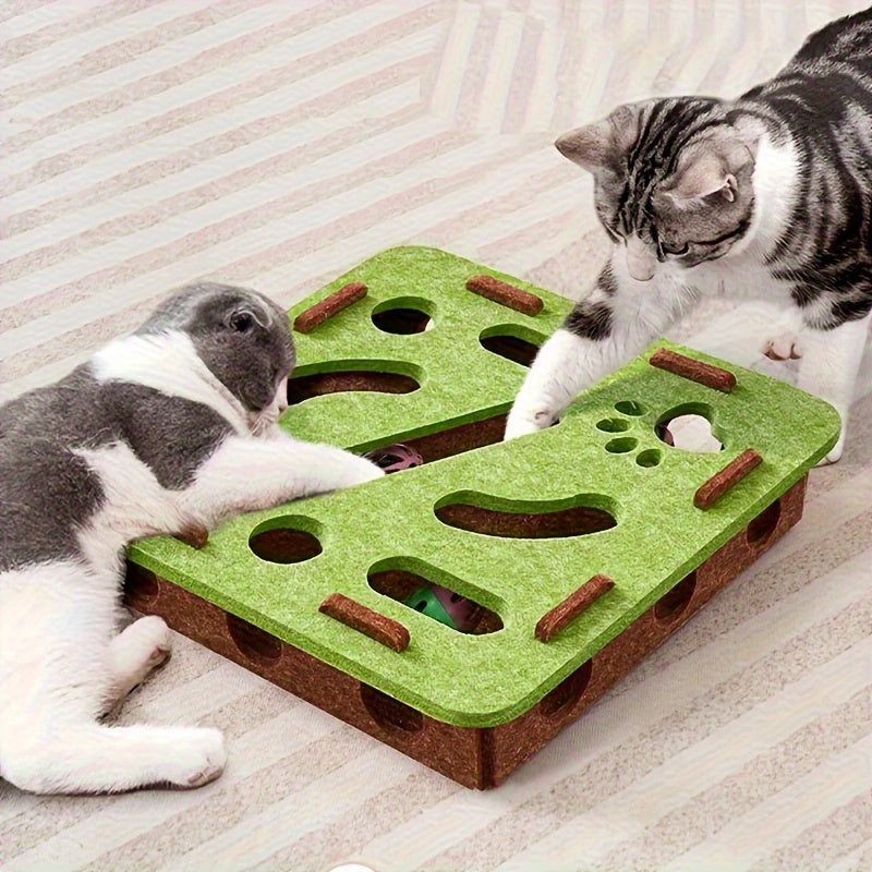 Laberinto Interactivo para Gatos: Juego Mental y Diversión