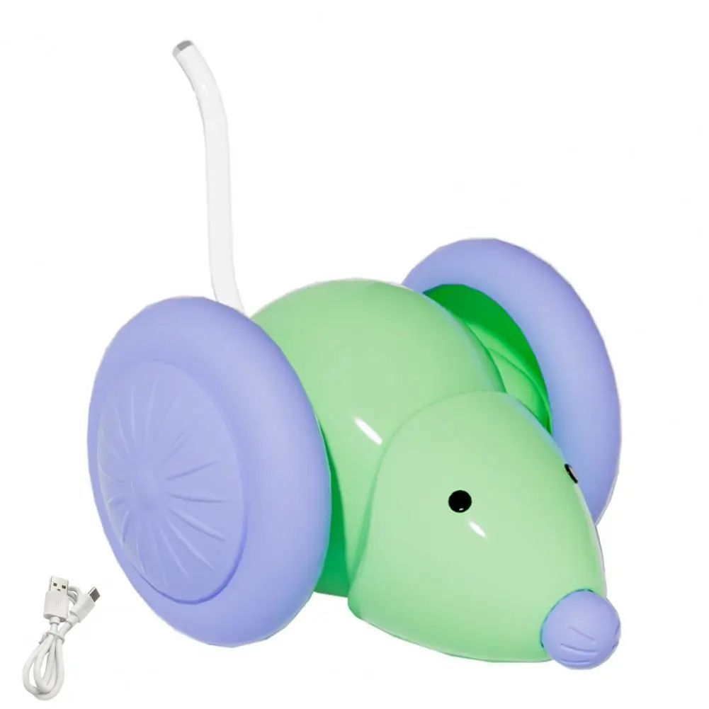 Ratón Eléctrico Interactivo para Gatos: Diversión Asegurada