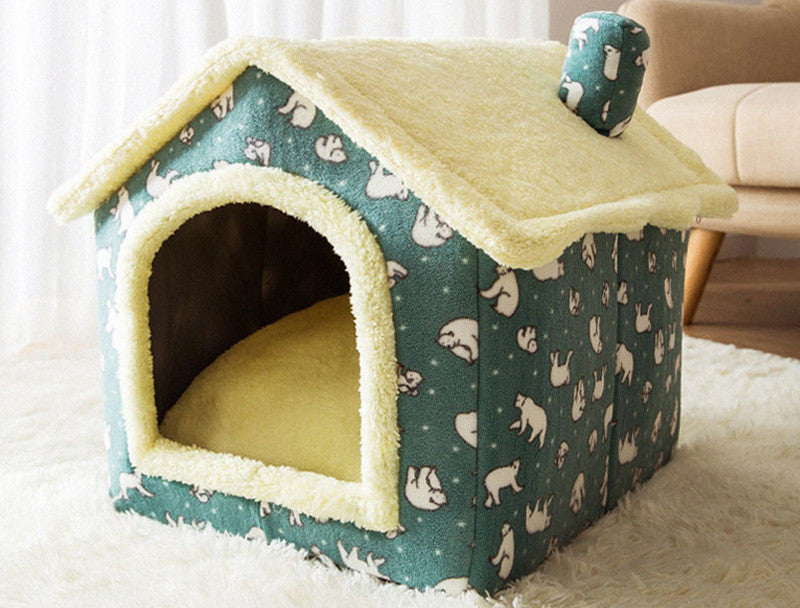 Cama Refugio para Mascotas, Descanso Cálido y Seguro 🐾