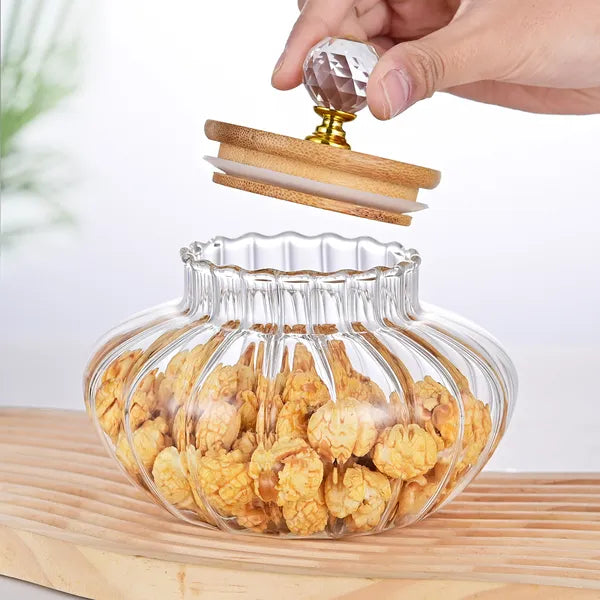 Tarro de Cocina Elegante: Conserva Café y Alimentos