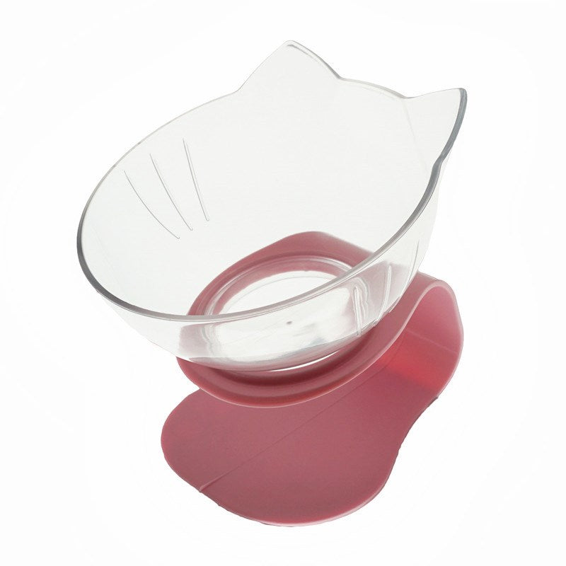 Plato Doble Elevado para Gatos: Cómodo y Saludable