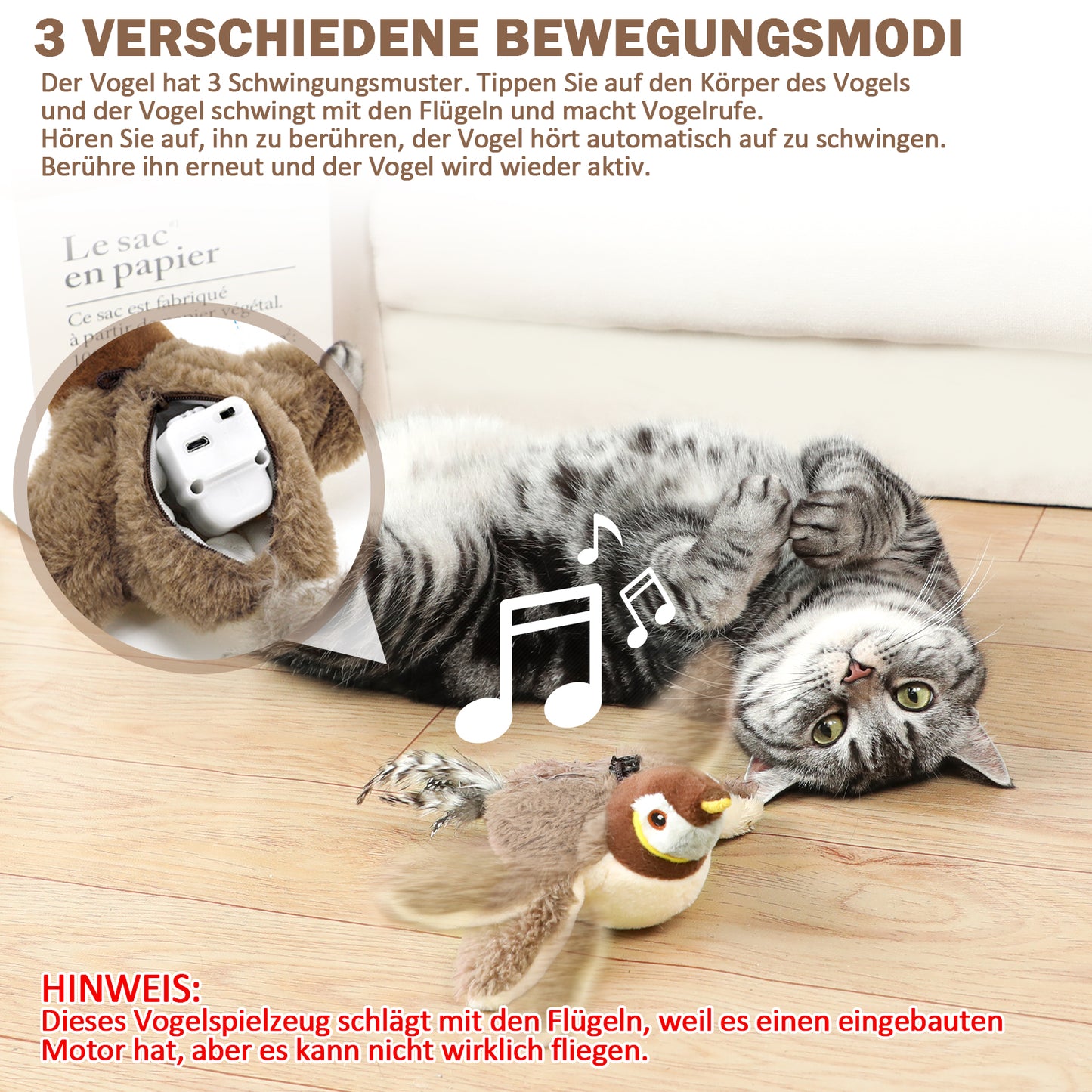 Pájaro Automático para Gatos: Diversión sin Aburrimiento