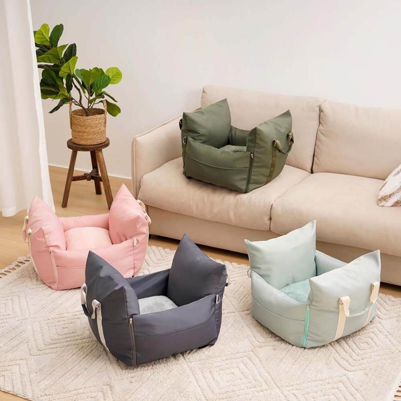 Cama de Auto Impermeable para Mascotas, Viajes Sin Estrés