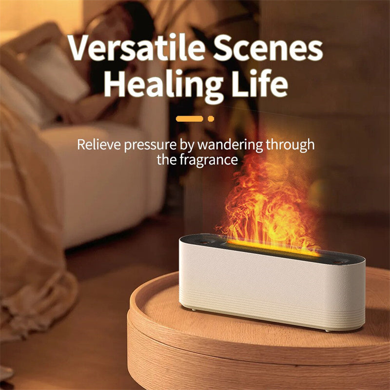 Humidificador Ultrasónico LED: Aromas Relajantes y Ambiente Acogedor