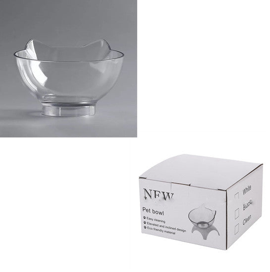 Plato Doble Elevado para Gatos: Cómodo y Saludable