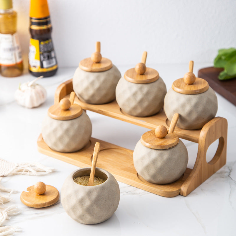 Organizador de Cocina: Doble Nivel para Cubiertos y Condimentos