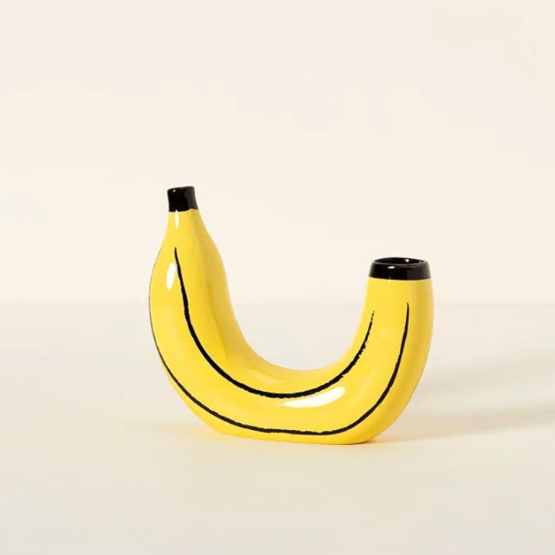 Florero Banana Creativo: Toque Divertido para tu Hogar