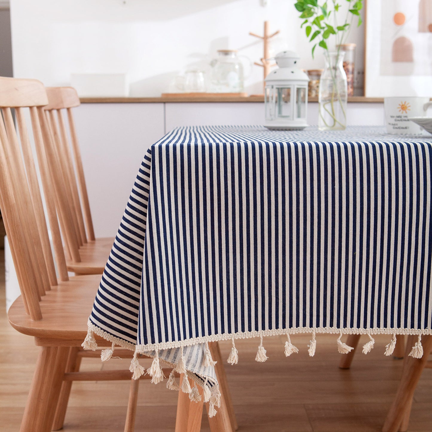 Mantel de Algodón y Lino: Elegancia Diaria en Comedor
