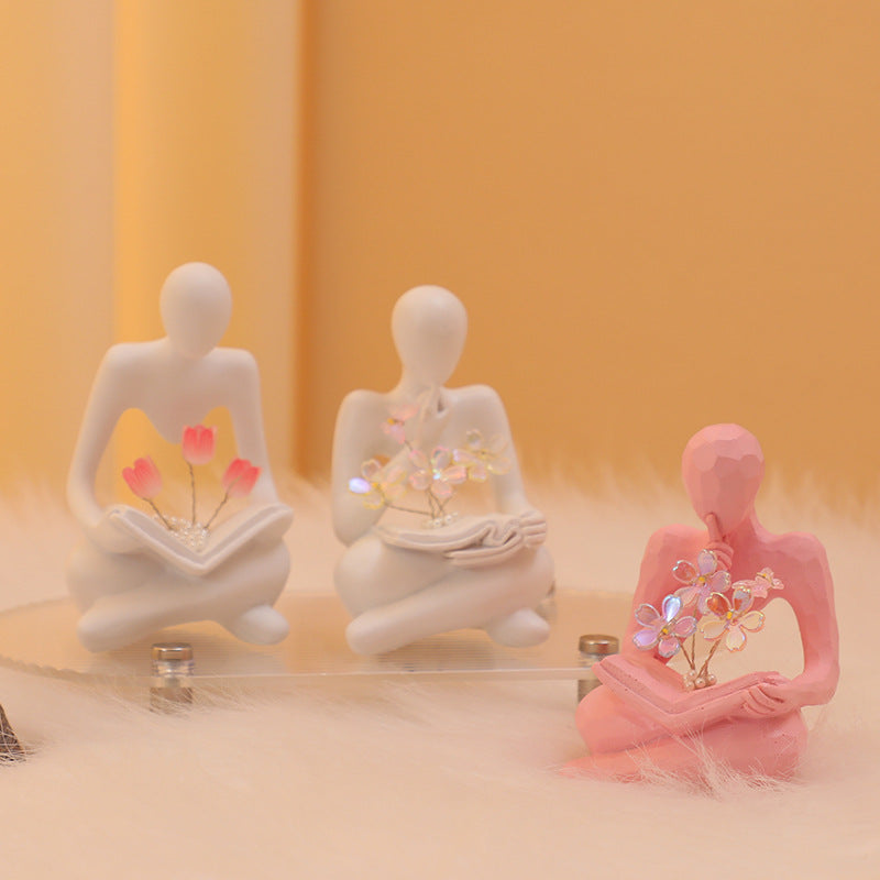 Lámpara de Mesa Decorativa “El Silencio es Dorado”