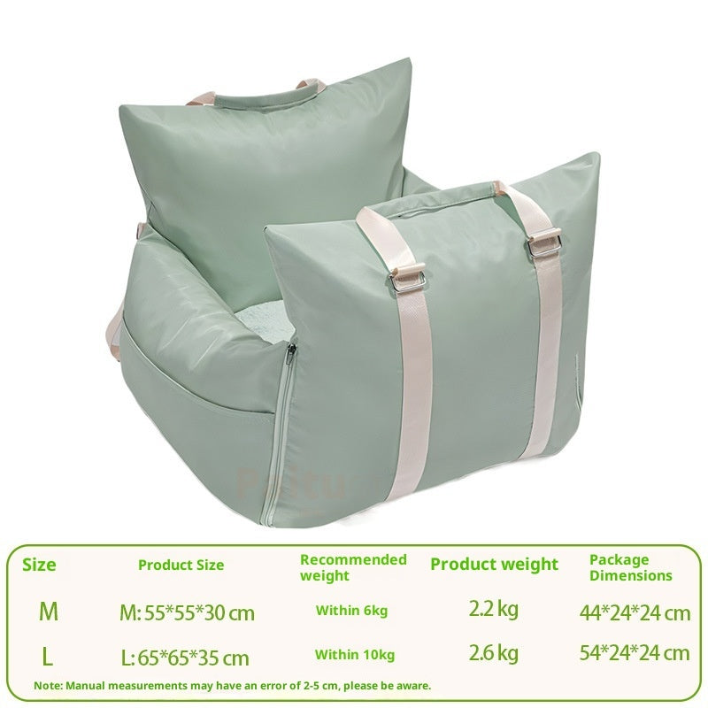 Cama de Auto Impermeable para Mascotas, Viajes Sin Estrés