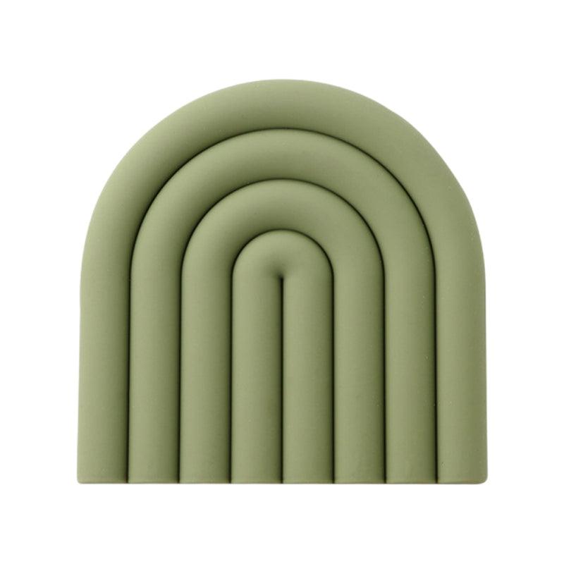 Base de Silicona Arcoíris: Protege Tu Mesa con Estilo