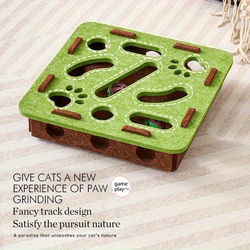 Laberinto Interactivo para Gatos: Juego Mental y Diversión