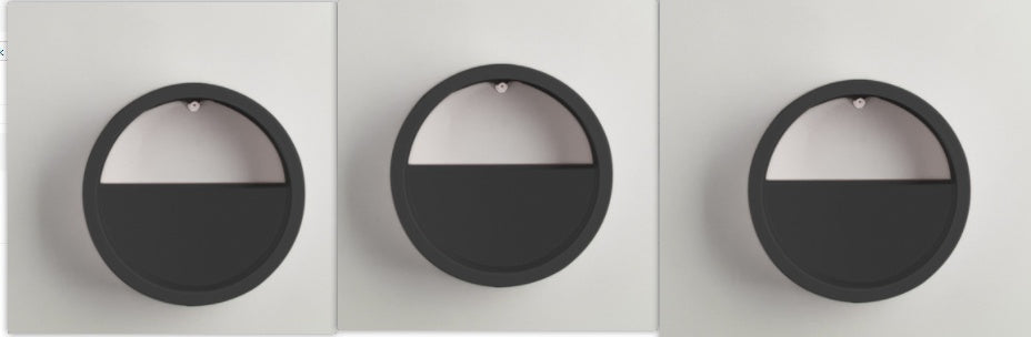 Jarrón de Pared Redondo: Elegancia para Hogar y Restaurante