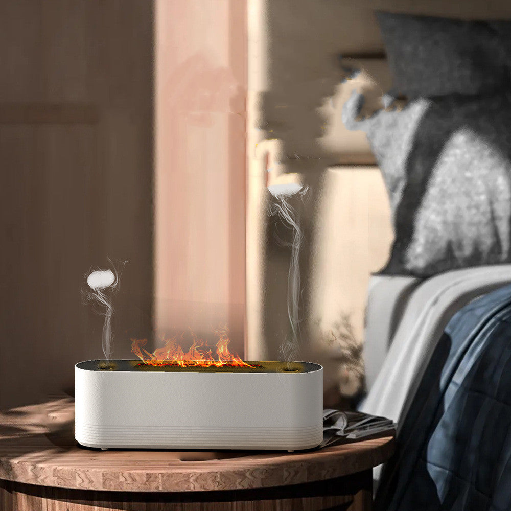 Humidificador Ultrasónico LED: Aromas Relajantes y Ambiente Acogedor
