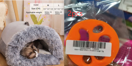 Cama Portátil y Cálida para Perros y Gatos