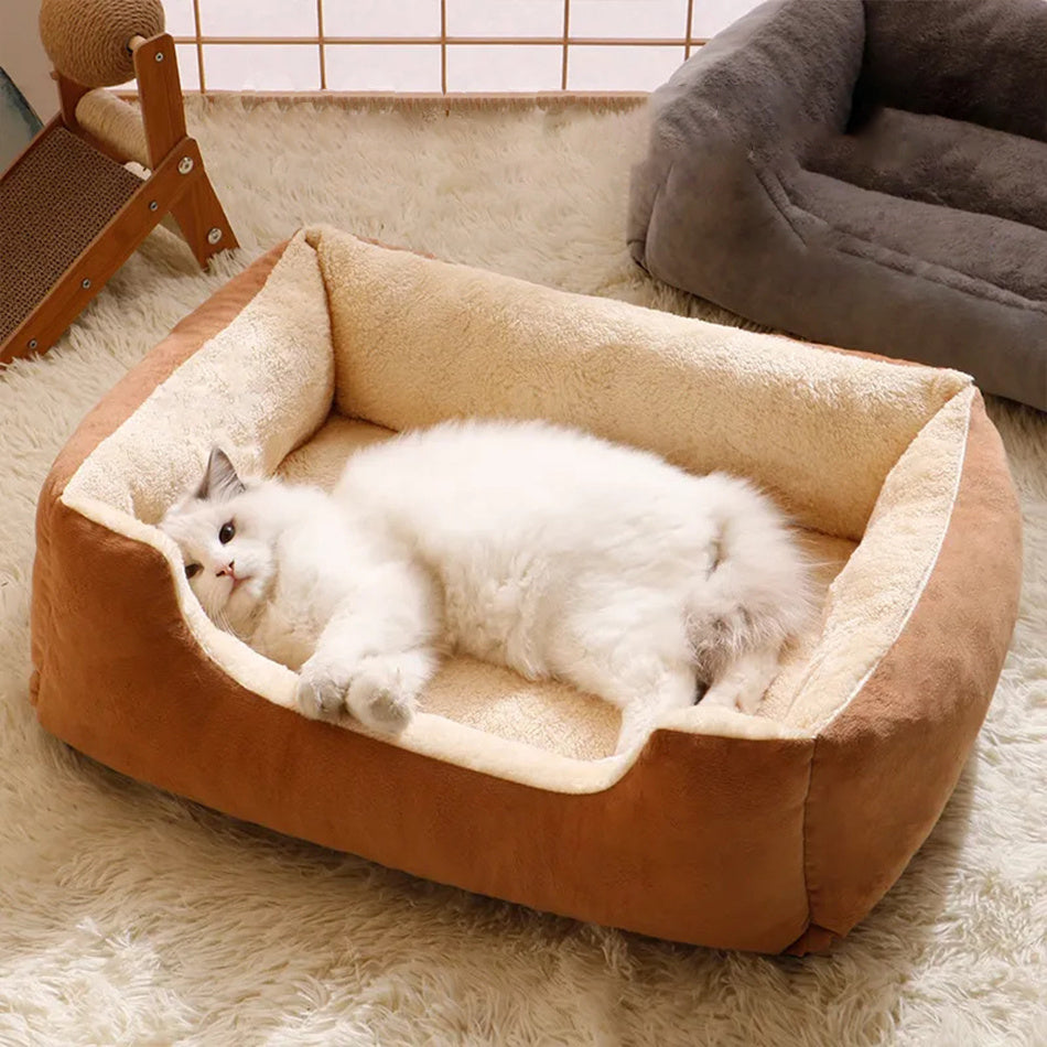 Cama Suave para Gatos y Perros: Confort Diario