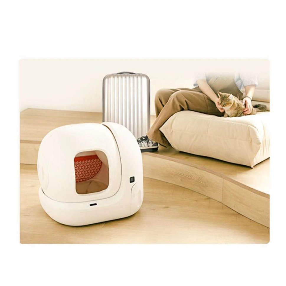 Arenero Automático Inteligente para Gatos, Limpieza Sin Esfuerzo