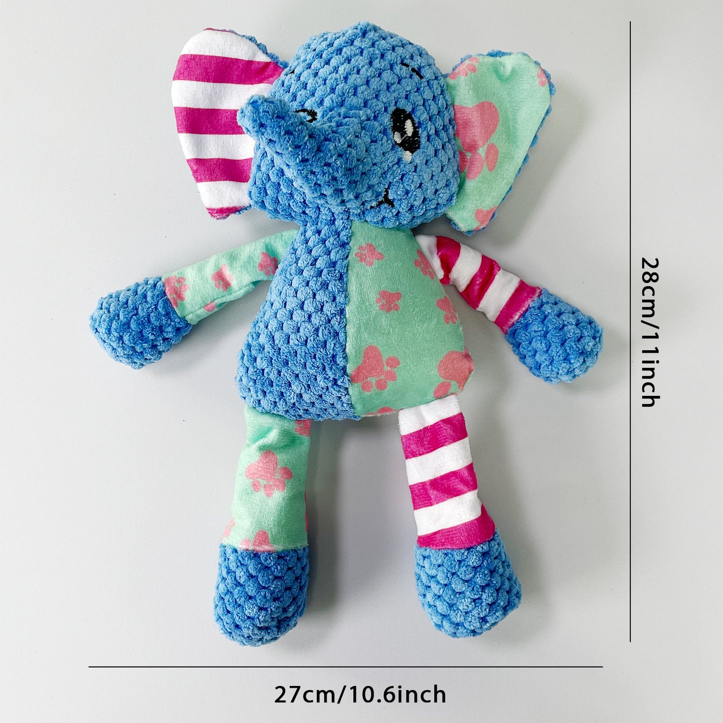 Juguete de Peluche Sonoro para Perros, Súper Resistente y Divertido