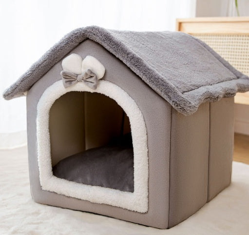 Cama Refugio para Mascotas, Descanso Cálido y Seguro 🐾