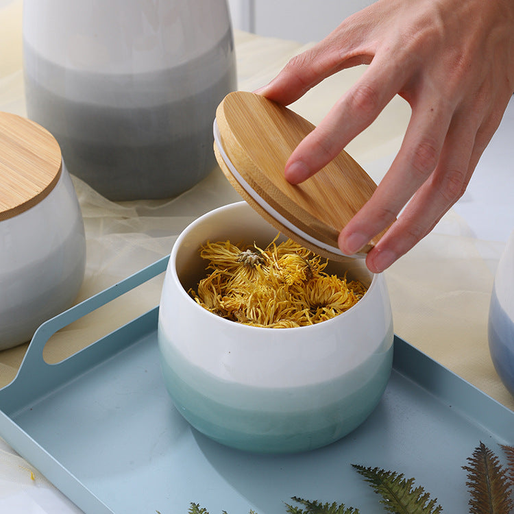 Recipiente Cerámico para Alimentos Secos: Elegante y Práctico